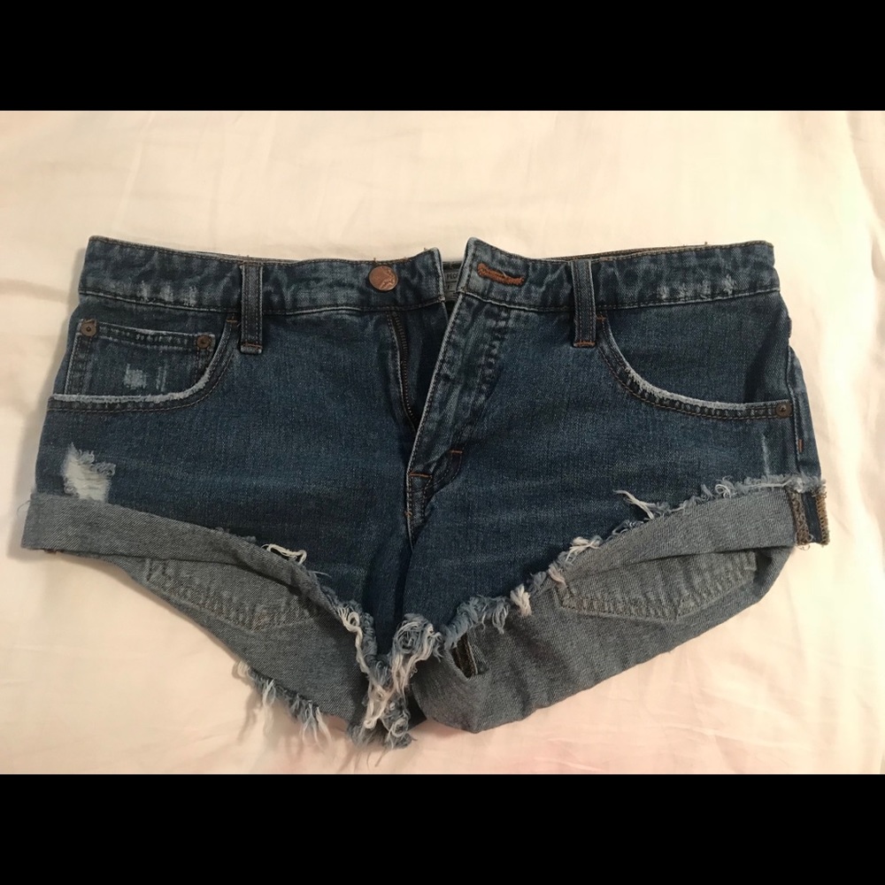 Free People Size 27 Jean Shorts